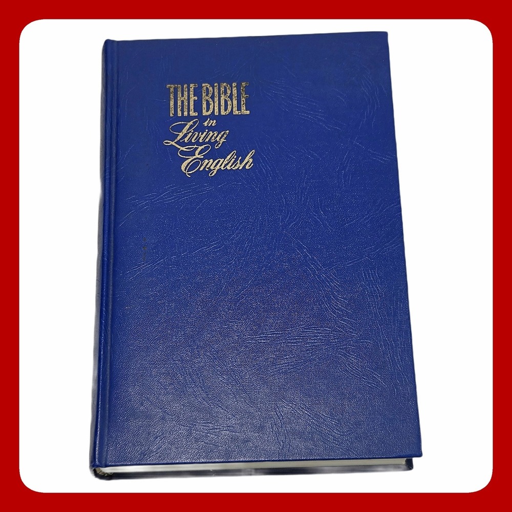 Bible In Living English Watchtower Hardcover 1972 Vintage 7in Byington VTG